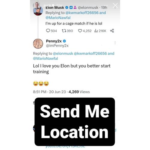 马斯克约战朱克伯格。