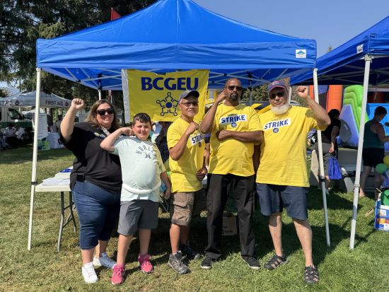 BC公共服务雇员展开罢工 于维多利亚、素里拉起纠察线