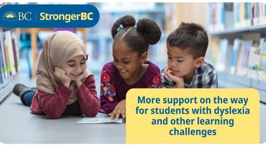 BC省推行强制性早期读写筛查帮助学生顺利学习
