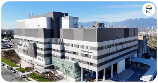 本那比医院新设施提供更完善现代化的患者护理