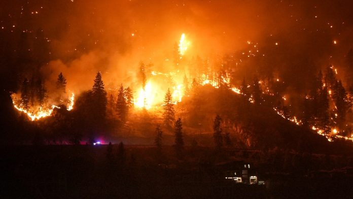 省府呼籲民眾為極高的山火風險做好準備