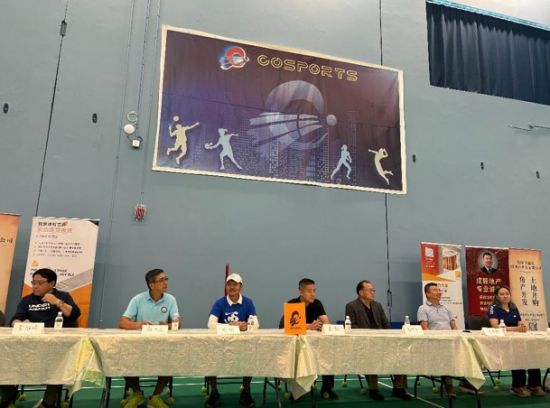 2023年大温“校友杯”羽毛球大赛新闻发布会和抽签仪式举行