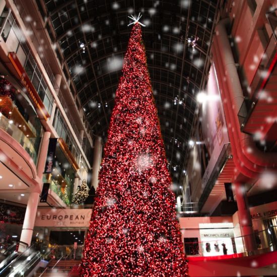 伊顿中心圣诞树即将回归：北美最高！还有揭幕演出！