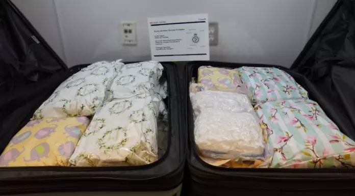 中国公民29公斤毒品藏行李箱 自温哥华机场往香港时被捕