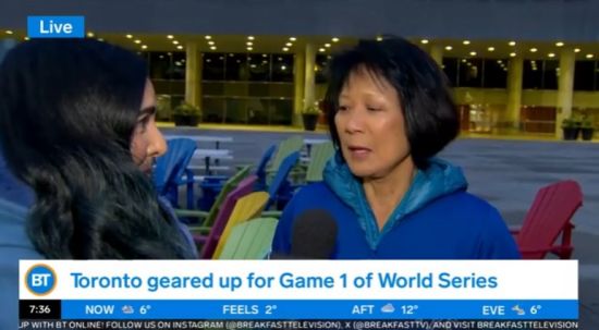 全城嗨翻！邹至蕙今晚押注蓝鸟队：输了穿对手球衣骑车10公里！