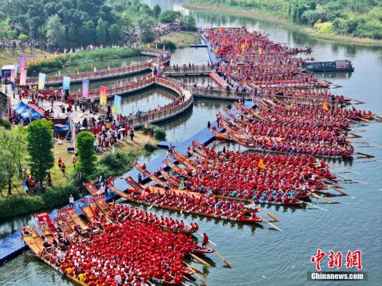 福建莆田百舸争流木兰溪