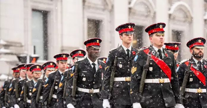 国际地缘政治局势趋紧张 加军新兵招募人数激增