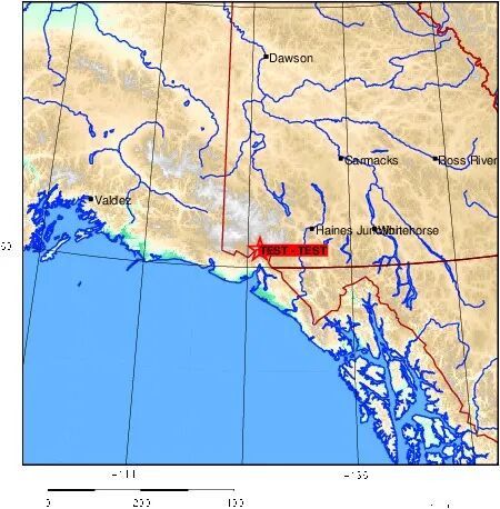 今天！七级强震袭击加拿大BC以北 余震不断……