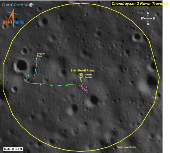 印度“月船3号”休眠：月球车已行驶超百米，着陆器跳高40厘米