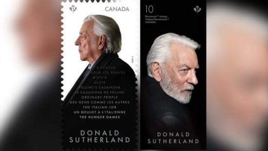 “大腕” 明星登上加拿大新邮票
