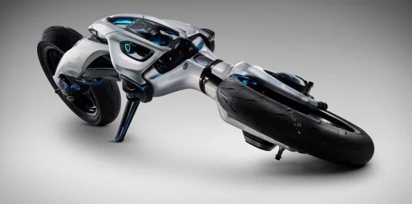 科技| Yamaha未来原型车：AI学习自我平衡、氢能驱动、混能技术齐发