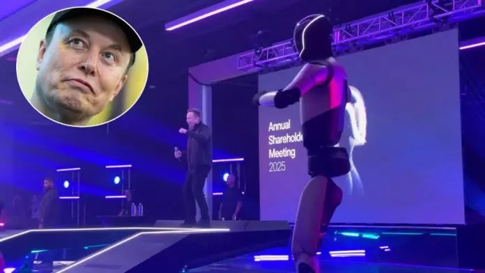 马斯克获股东通过1万亿美元薪酬计划 兴奋与机械人Optimus跳舞