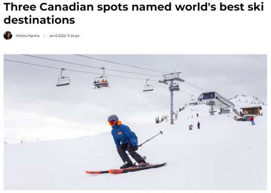 加拿大三地被评为