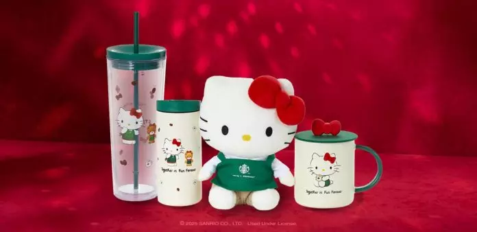 【可爱登场】Starbucks联乘Hello Kitty 推出可爱精品系列