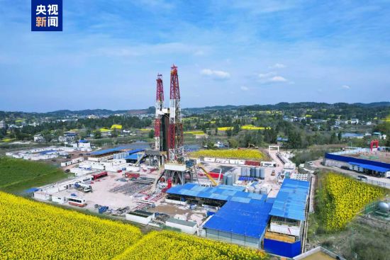 超百万立方米 中国页岩气试产最高纪录刷新