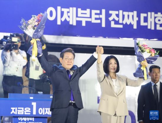 计票数据显示李在明确定当选韩国总统