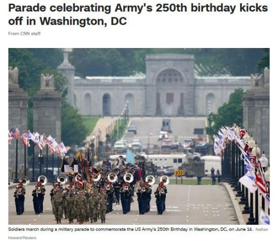 时隔34年的美国大阅兵：风声、雨声、炮声、抗议声