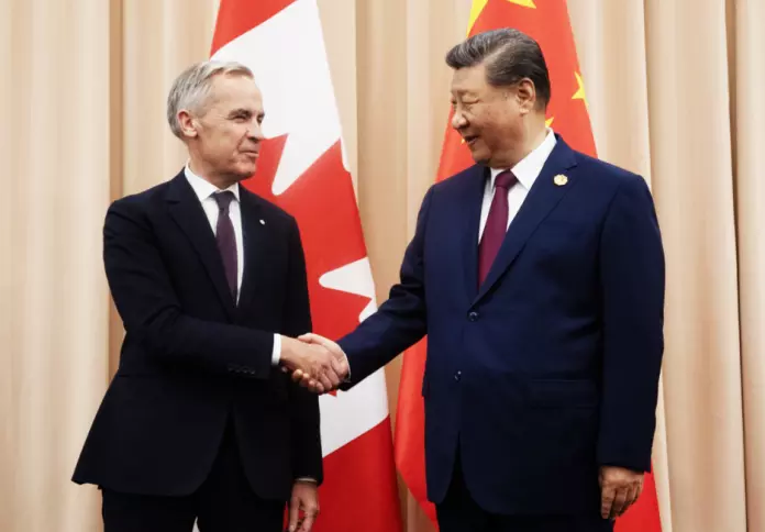 卡尼会晤习近平40分钟   双边贸易困局无进展